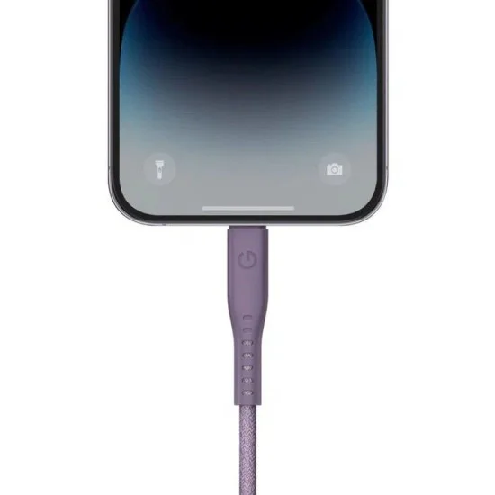 Energea Flow USB-C to Lightning Cable 1.5M - Purple
